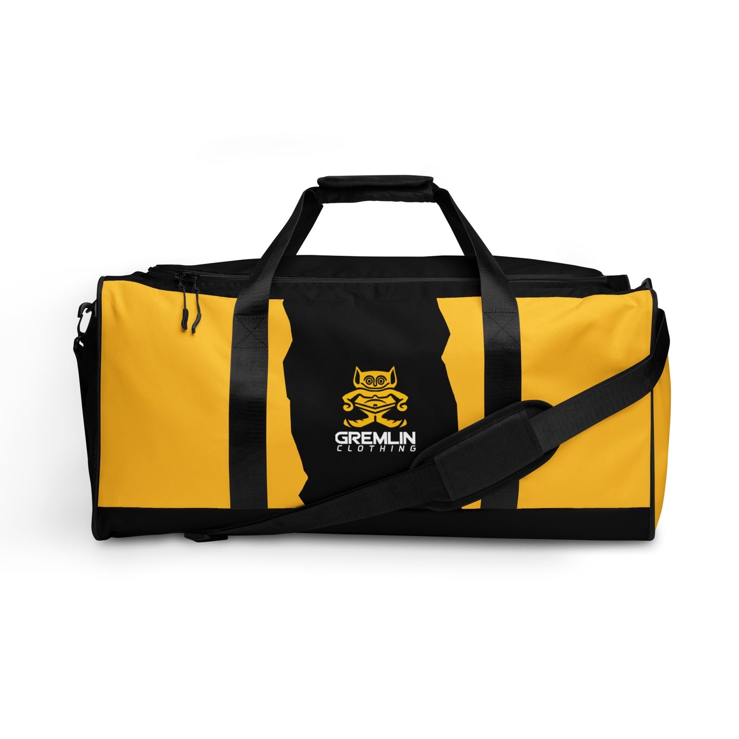 Yellow/Black Duffle Bag
