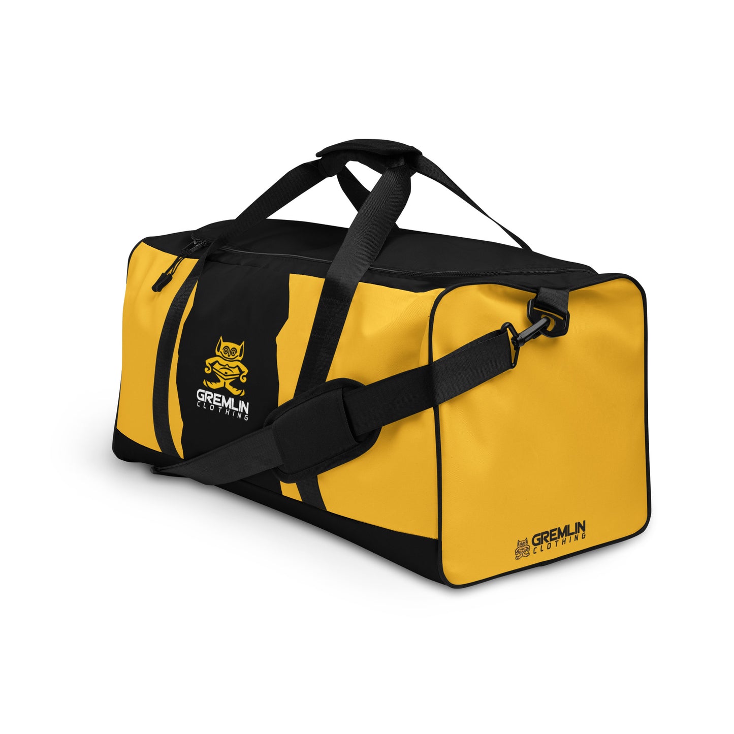 Yellow/Black Duffle Bag