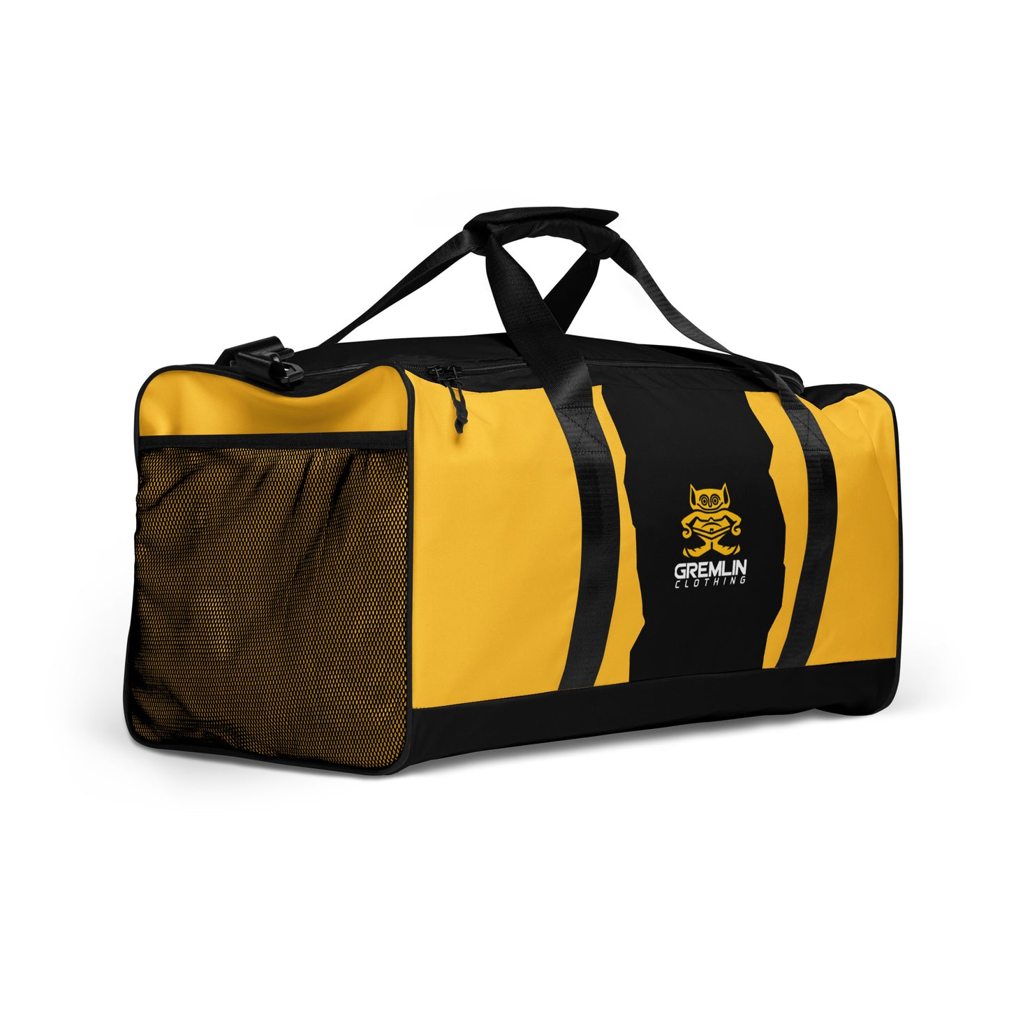 Yellow/Black Duffle Bag