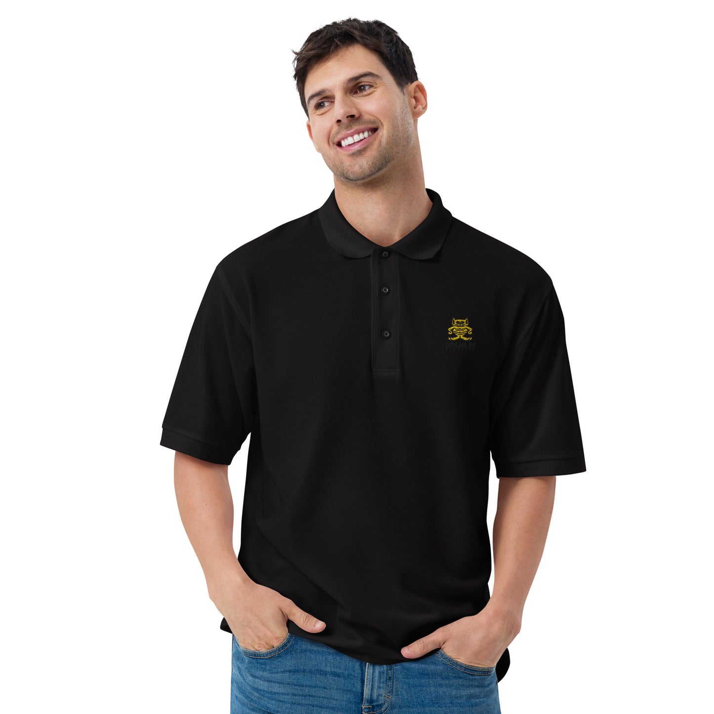 Men's Embroidered Premium Polo Shirt