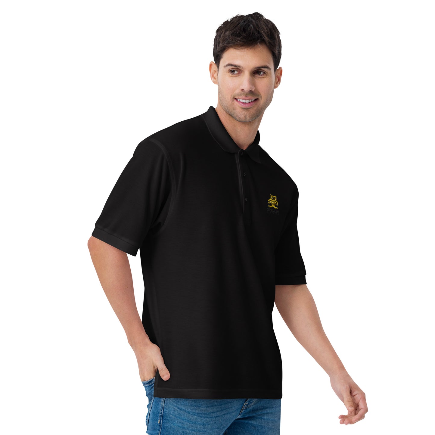 Men's Embroidered Premium Polo Shirt