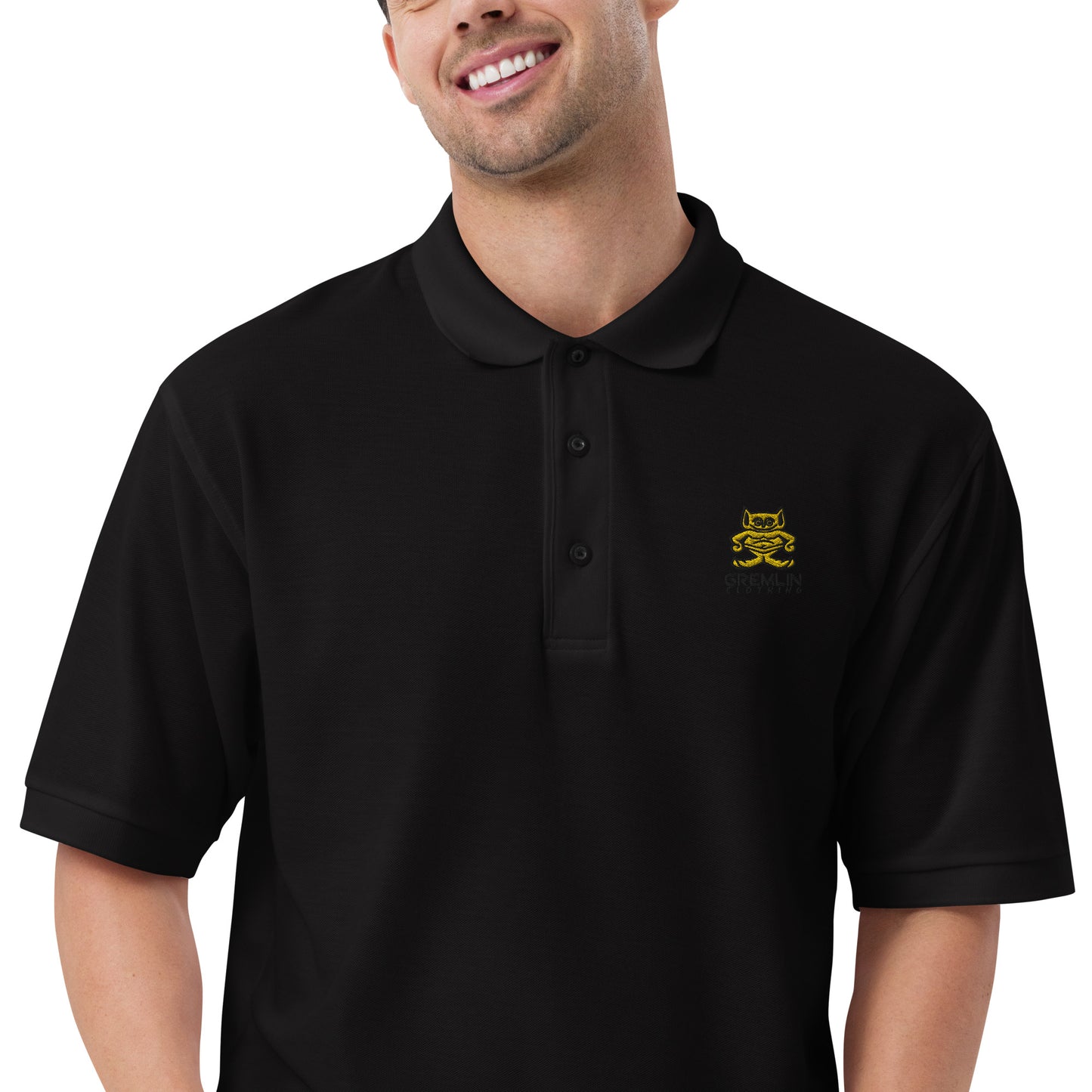 Men's Embroidered Premium Polo Shirt
