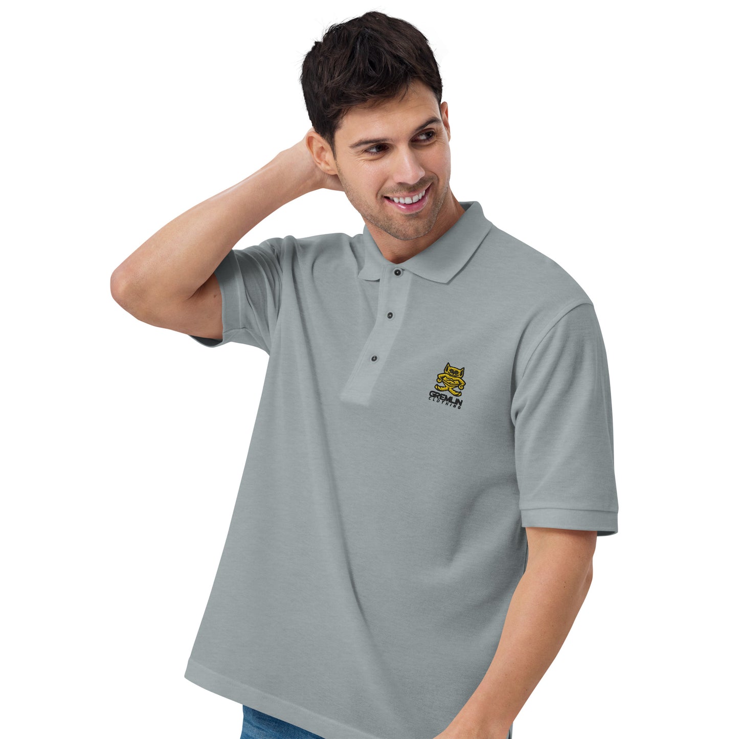 Men's Embroidered Premium Polo Shirt