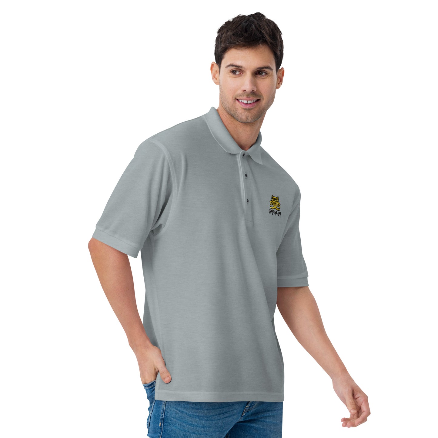 Men's Embroidered Premium Polo Shirt