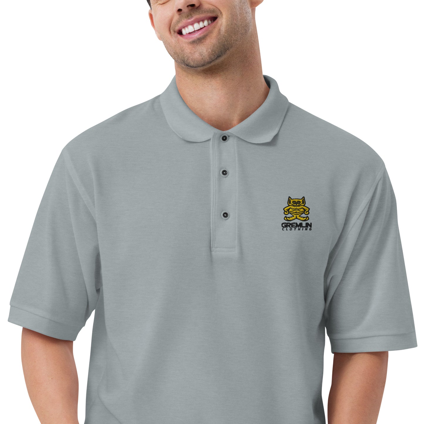 Men's Embroidered Premium Polo Shirt