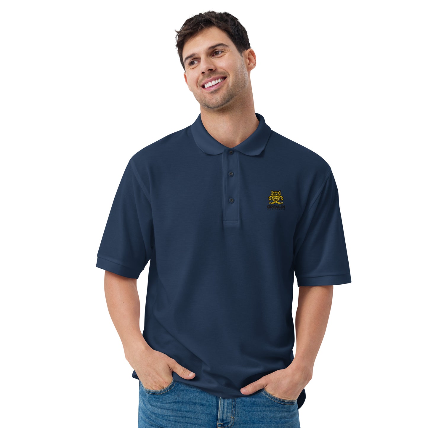 Men's Embroidered Premium Polo Shirt