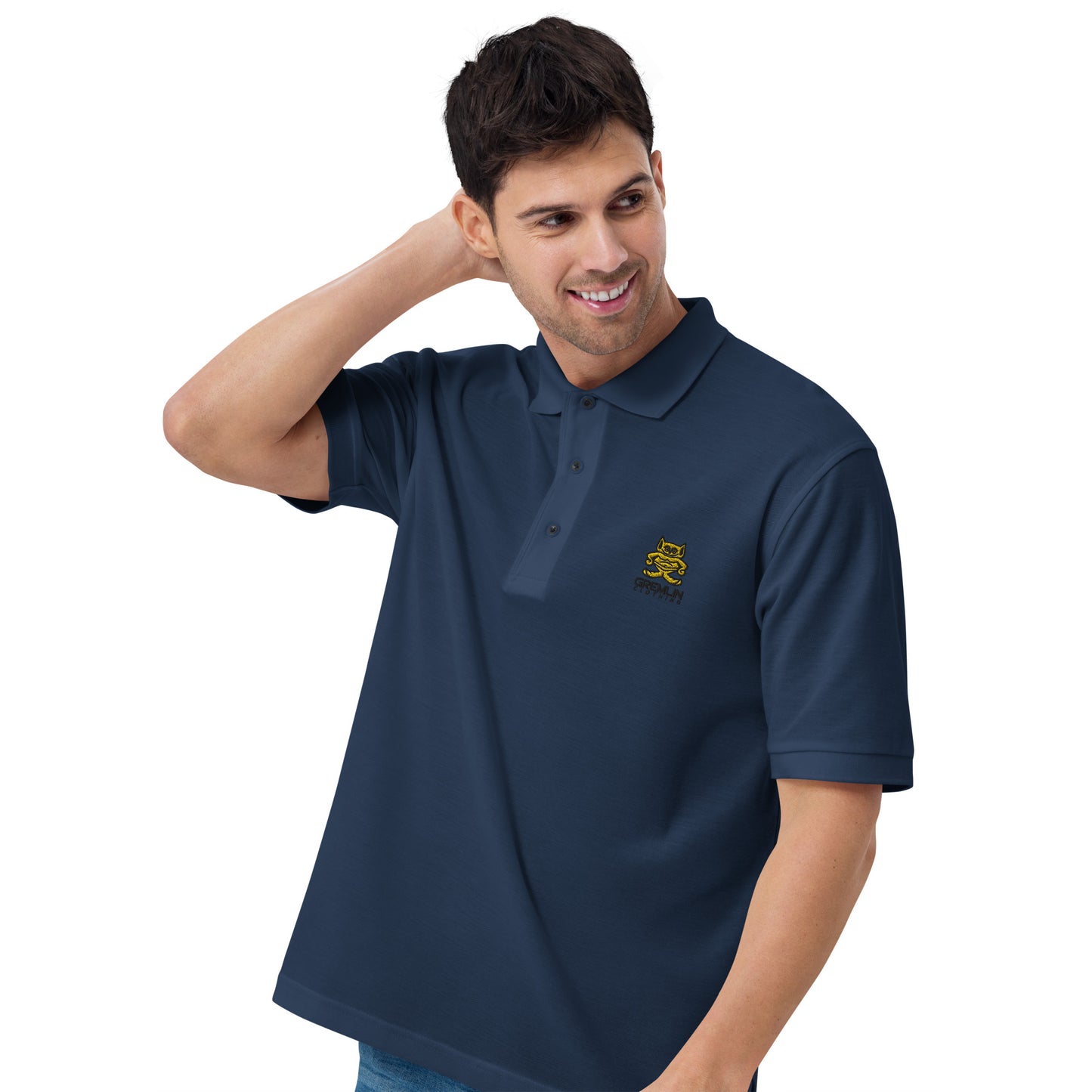 Men's Embroidered Premium Polo Shirt