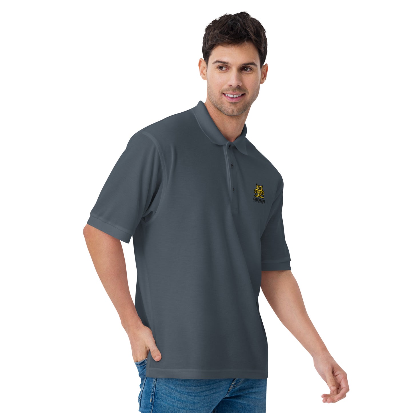 Men's Embroidered Premium Polo Shirt