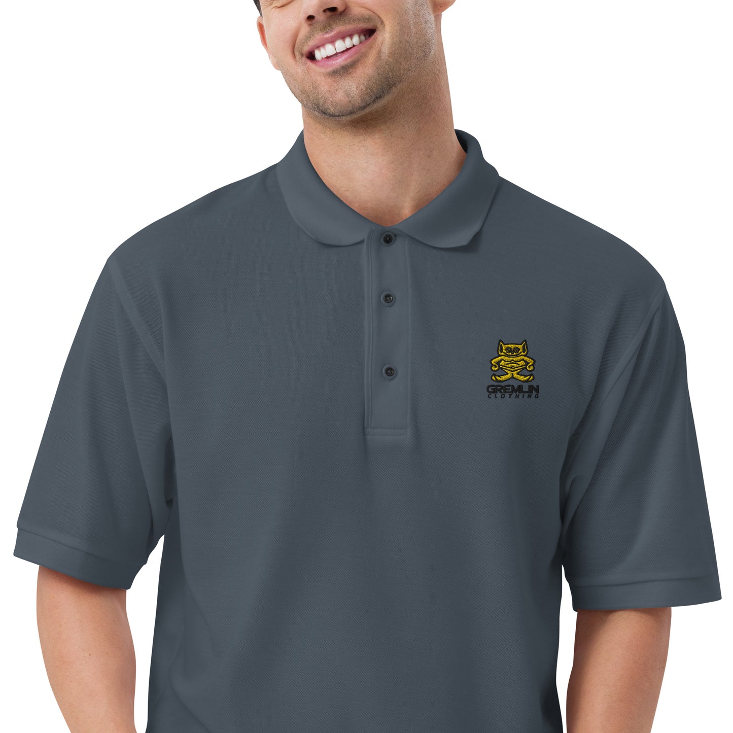 Men's Embroidered Premium Polo Shirt