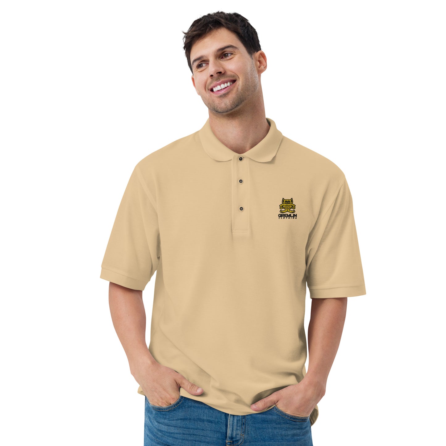Men's Embroidered Premium Polo Shirt