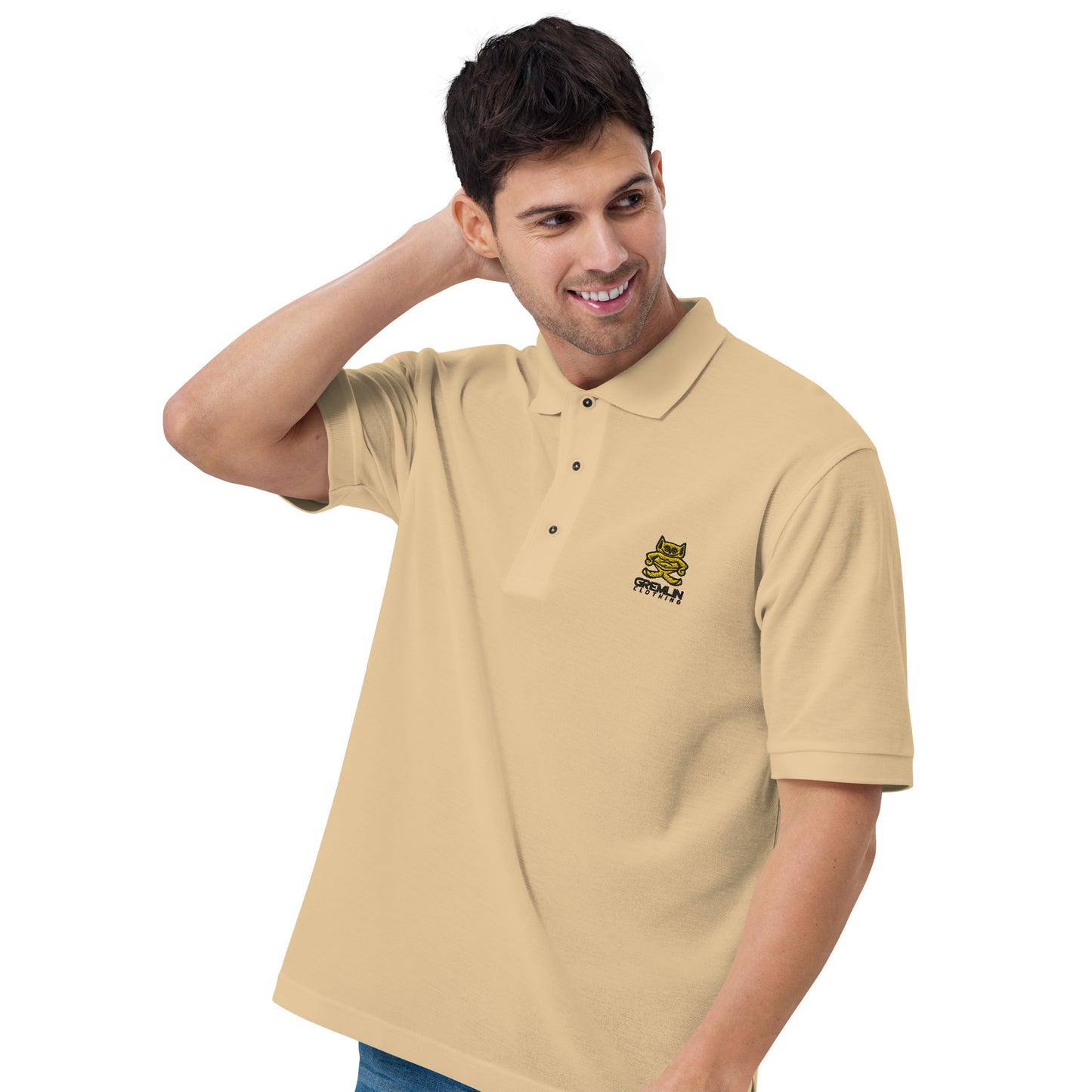 Men's Embroidered Premium Polo Shirt