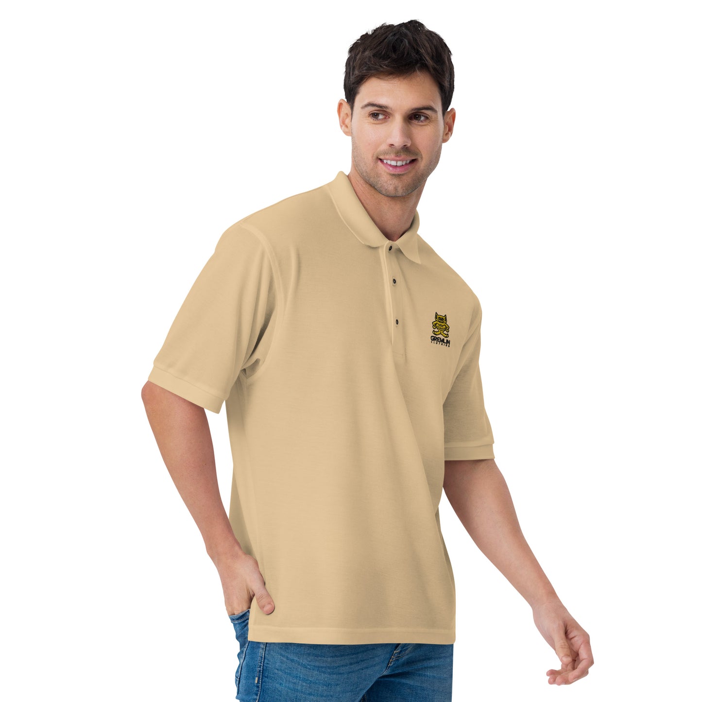 Men's Embroidered Premium Polo Shirt