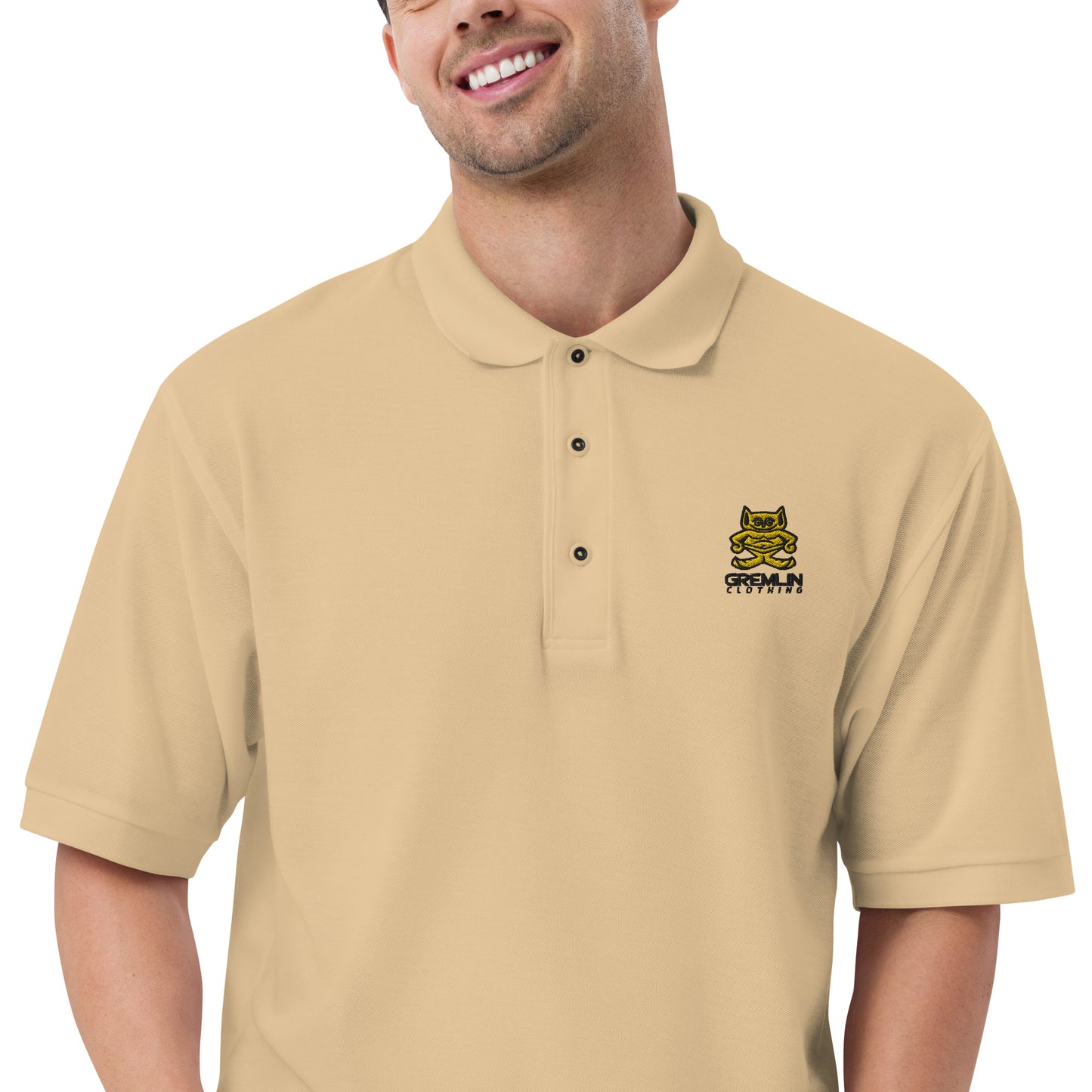 Men's Embroidered Premium Polo Shirt