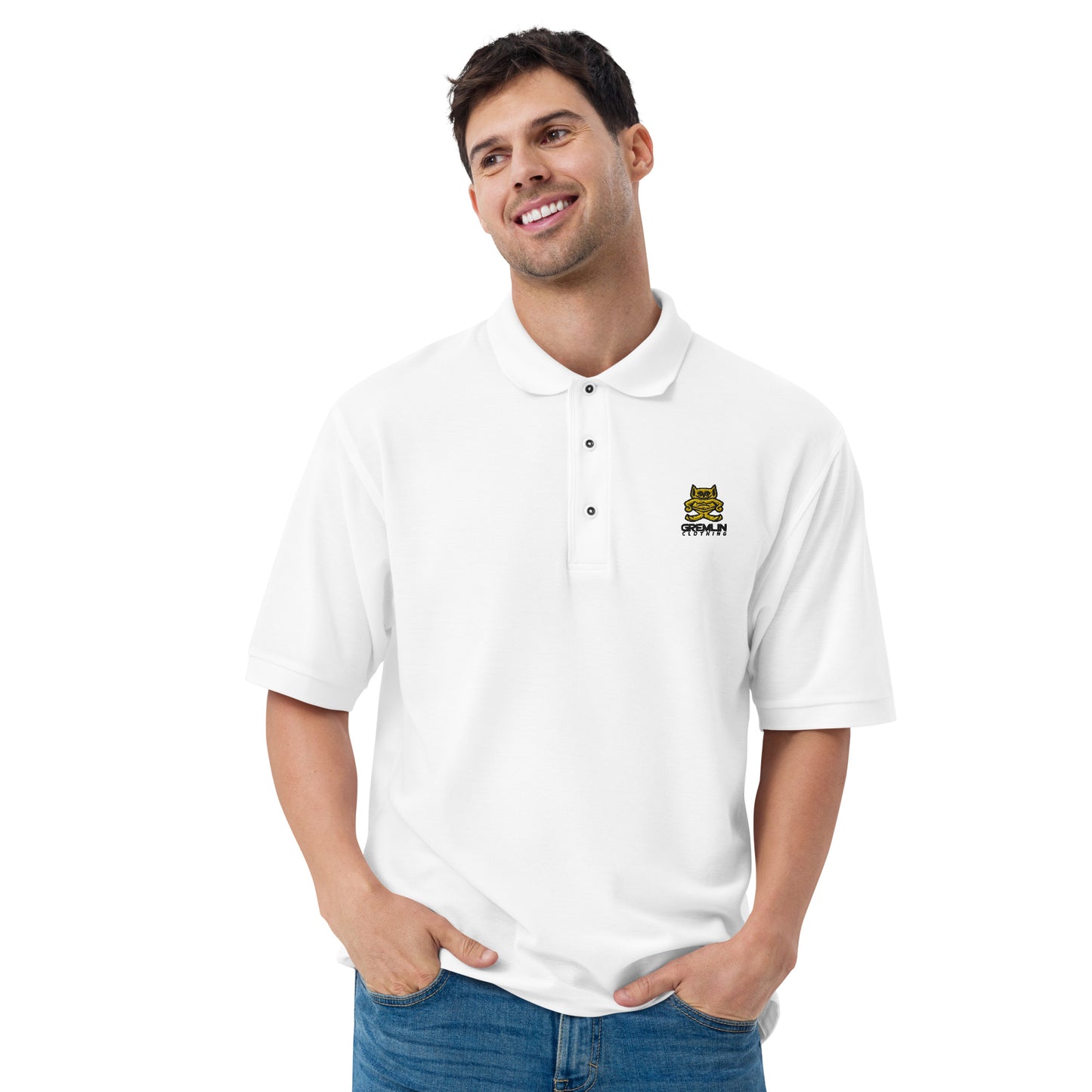 Men's Embroidered Premium Polo Shirt
