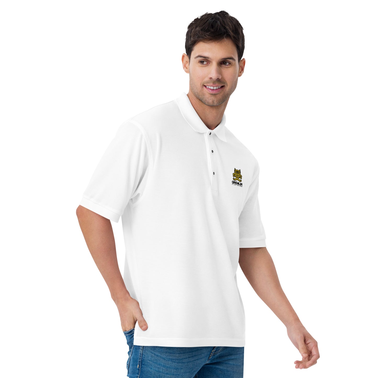 Men's Embroidered Premium Polo Shirt