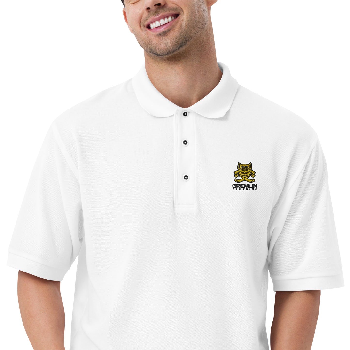 Men's Embroidered Premium Polo Shirt