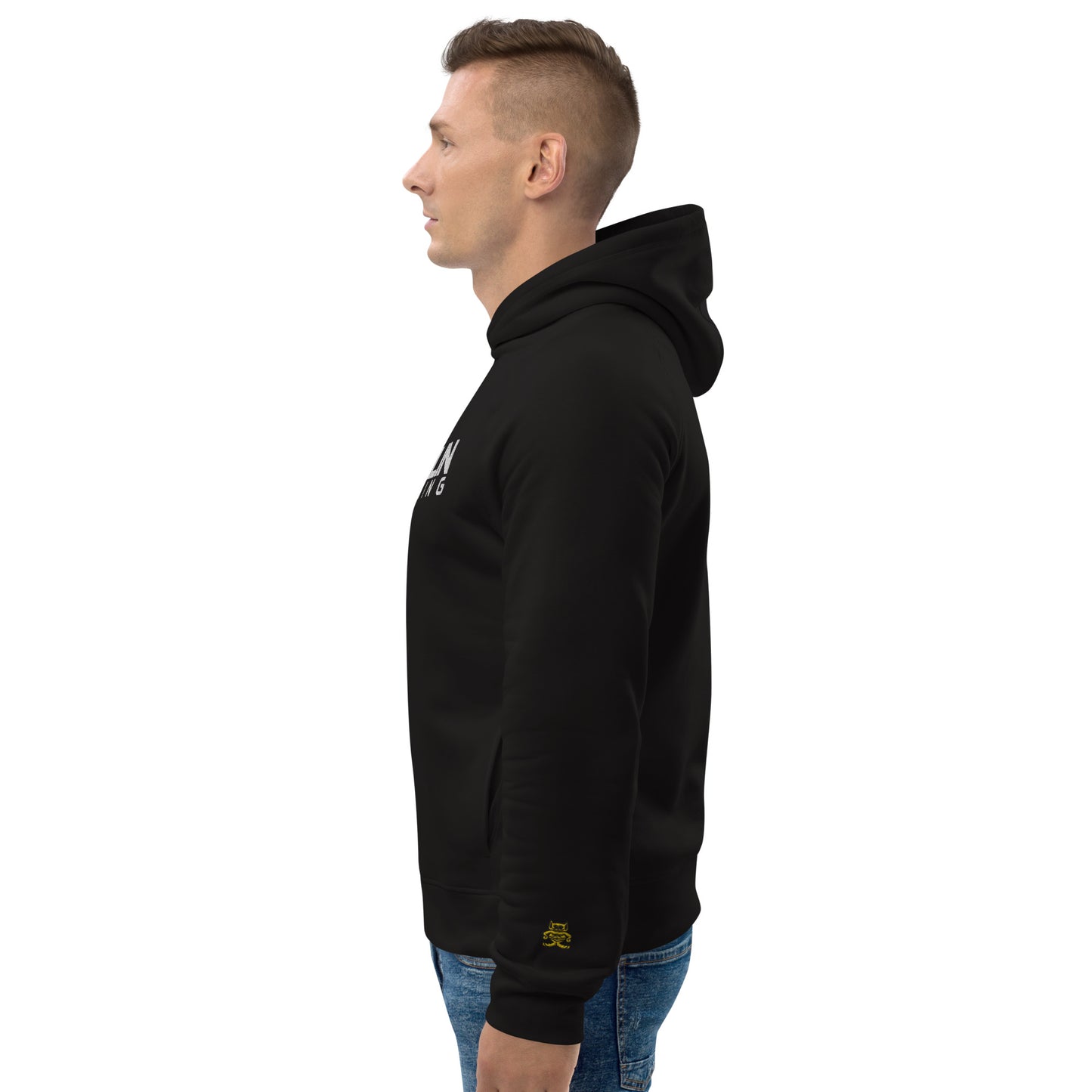 Men's Embroidered Premium Eco Pullover Hoodie