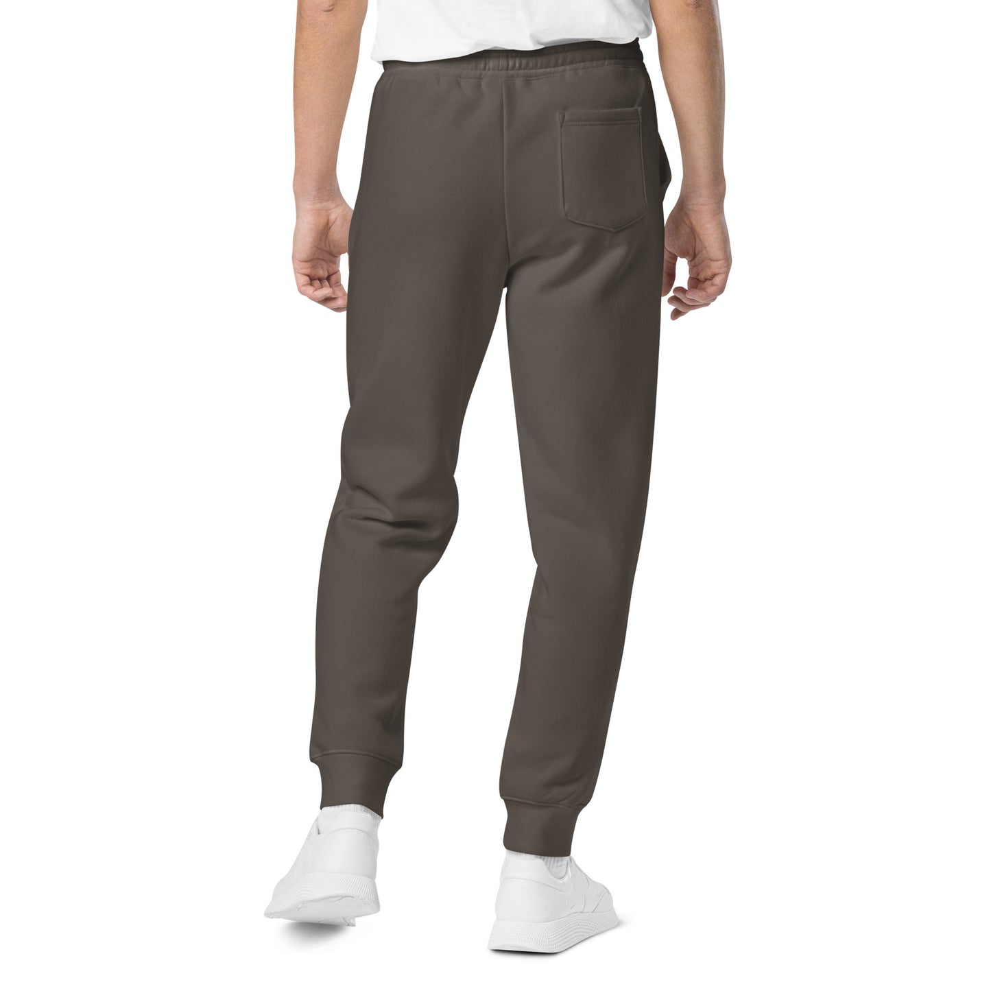 Men's Embroidered Pigment-dyed Joggers
