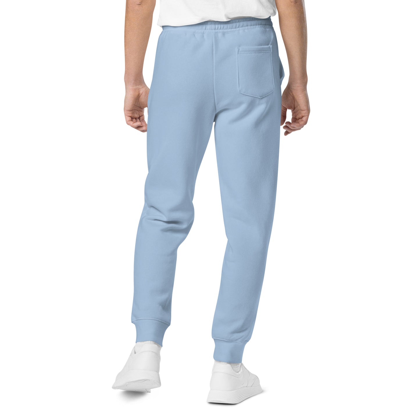 Men's Embroidered Pigment-dyed Joggers