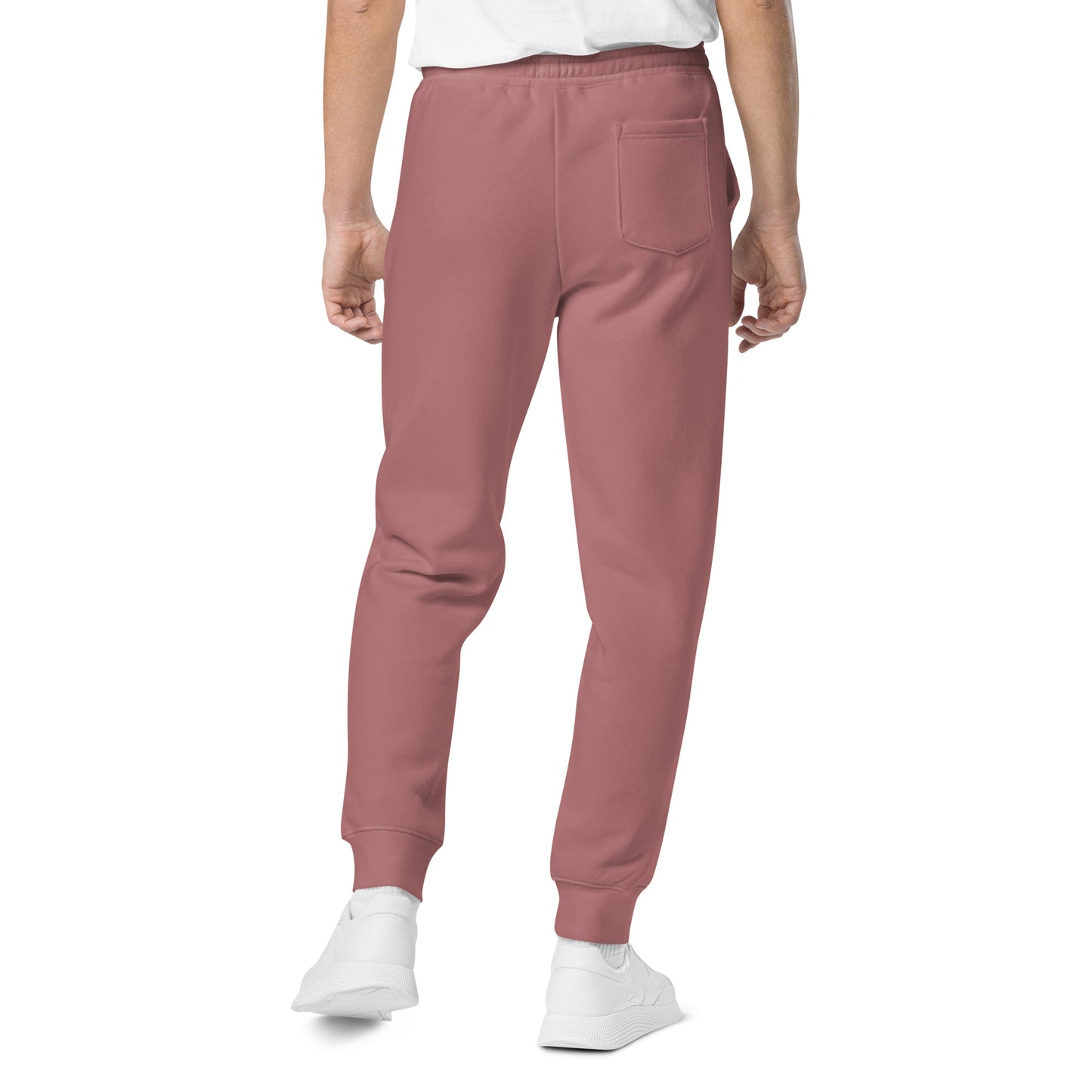 Men's Embroidered Pigment-dyed Joggers