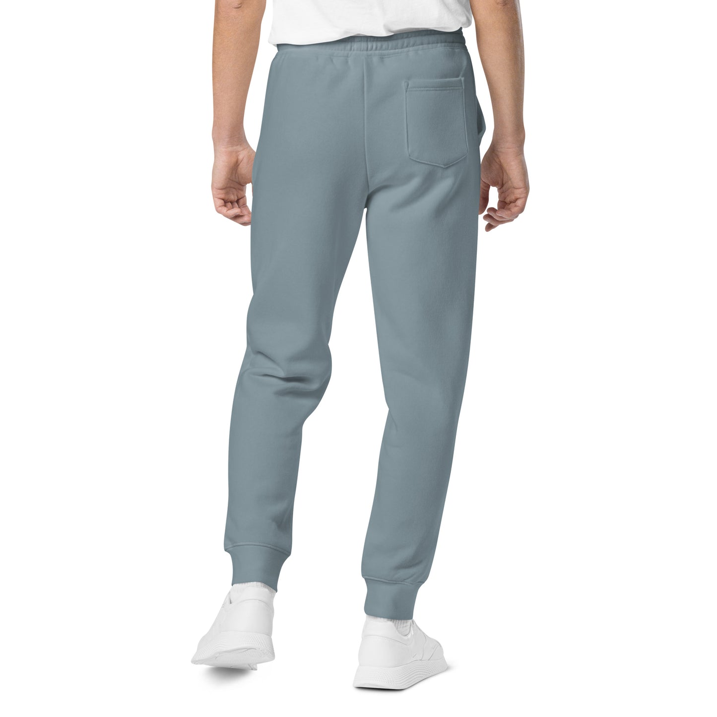 Men's Embroidered Pigment-dyed Joggers