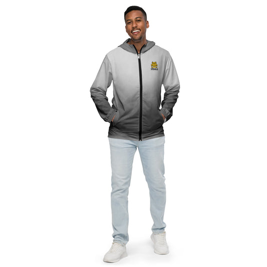 Men’s Grey Tracksuit Windbreaker