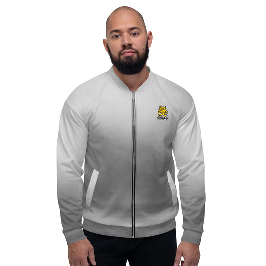 Men's Grey Bomber Jacket