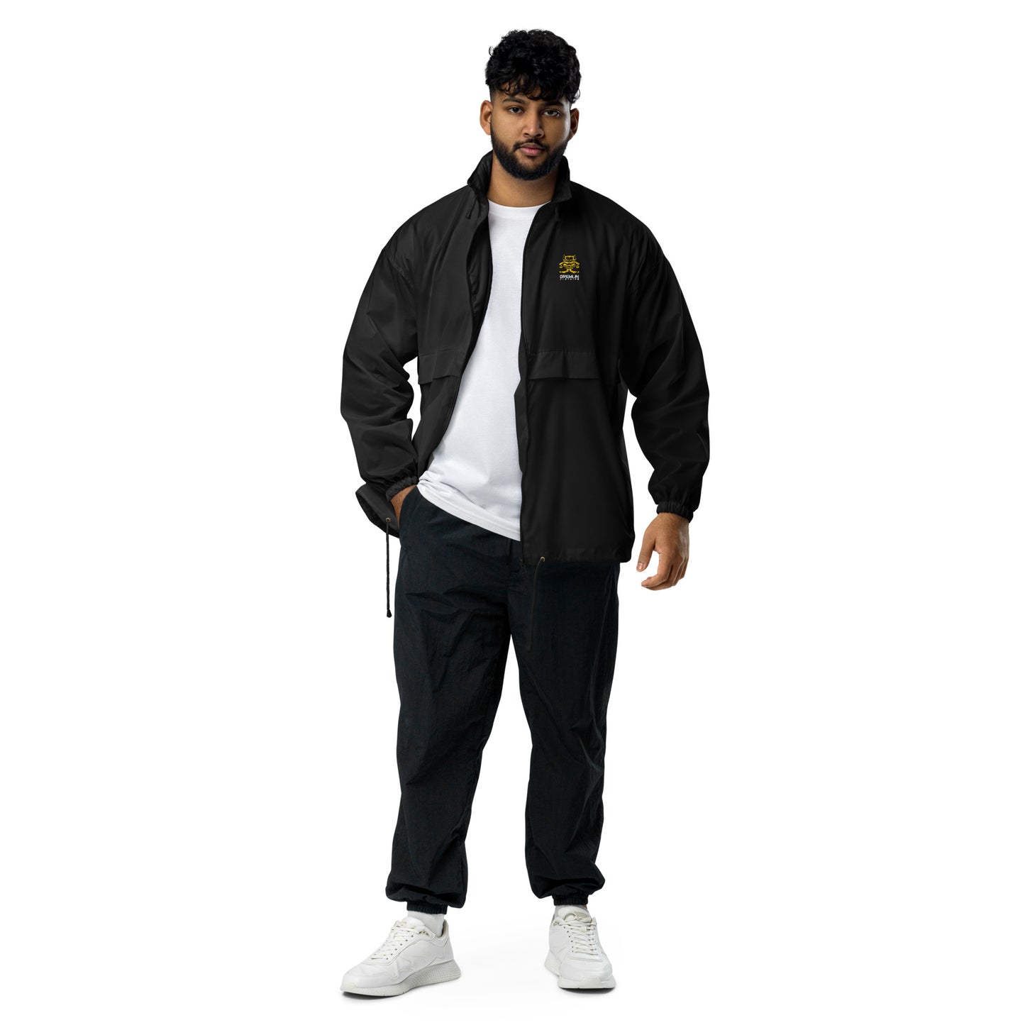 Men's Embroidered Windbreaker