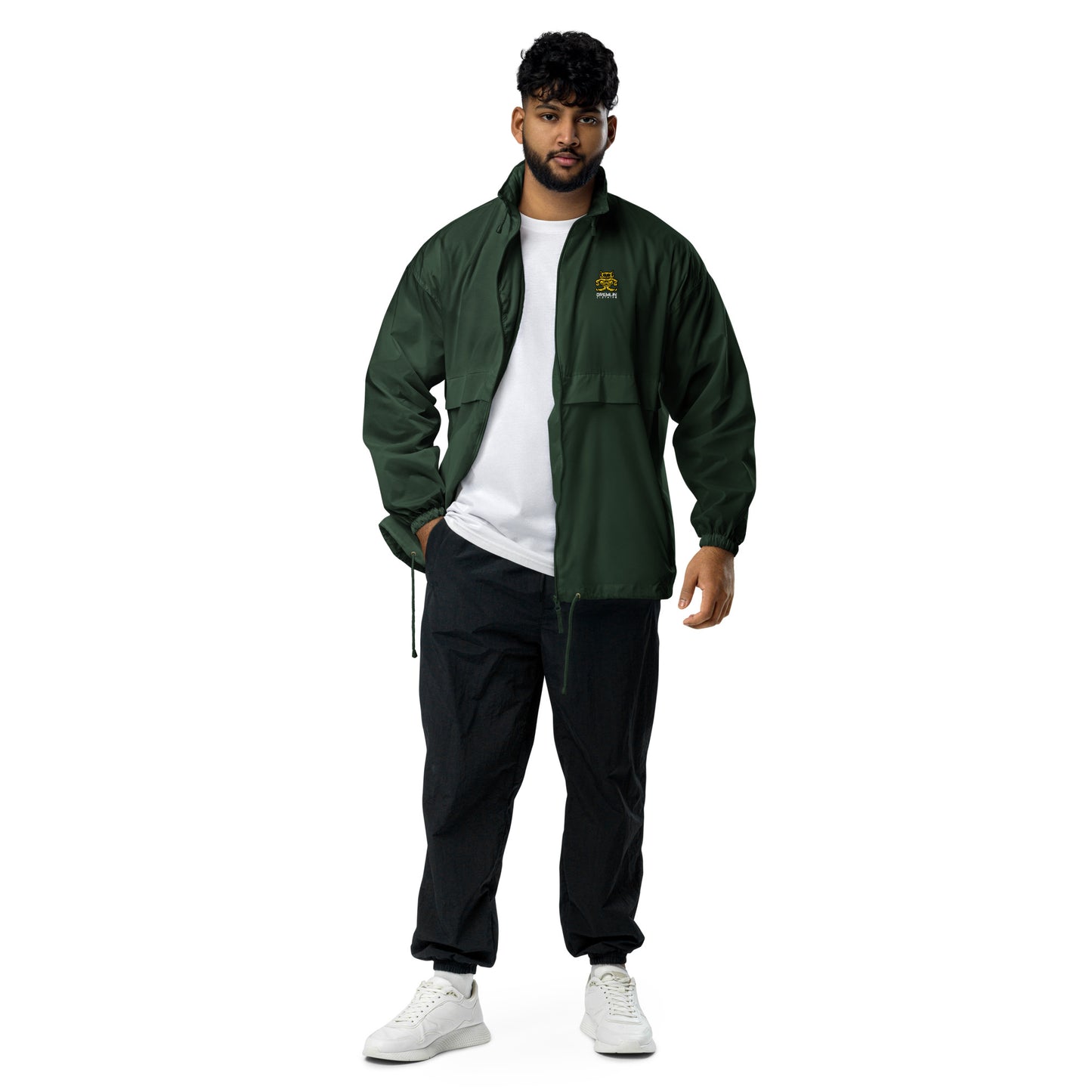 Men's Embroidered Windbreaker